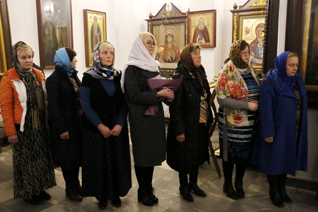 Литургия в Свято-Предтеченском храме при Саранской Духовной Семинарии